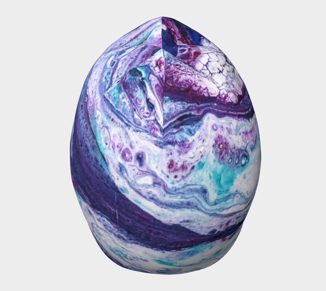 Purple Reigns Acrylic Pour Art preview #5