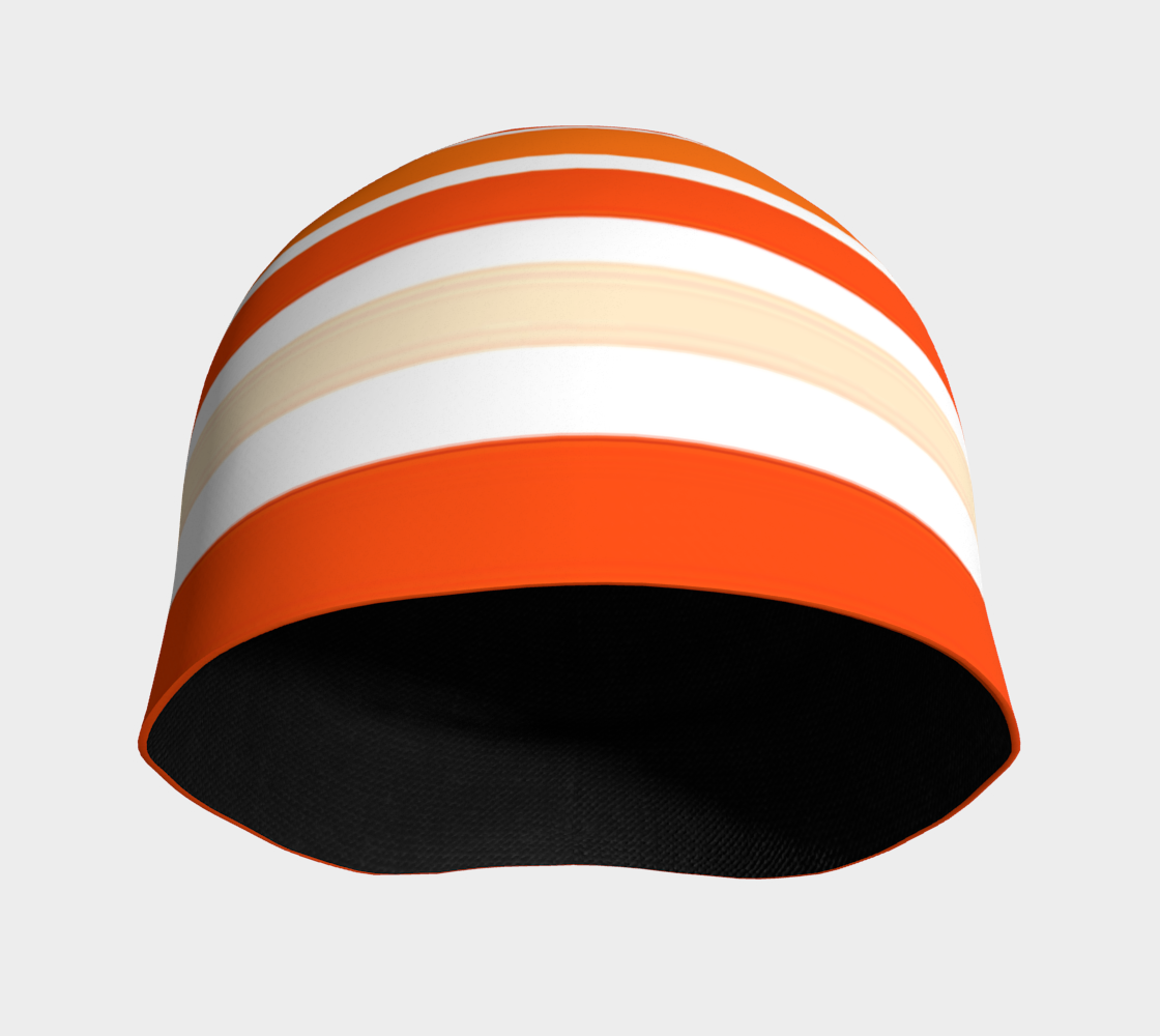 Summer Orange Stripes Horizontal preview #3