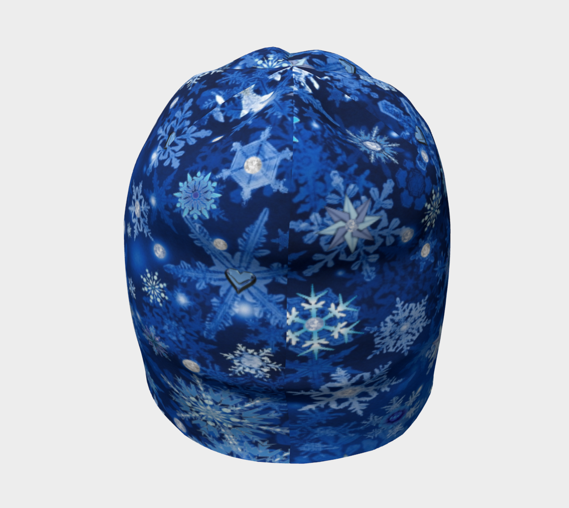 Blue Snowflakes Christmas Winter Holidays preview #4