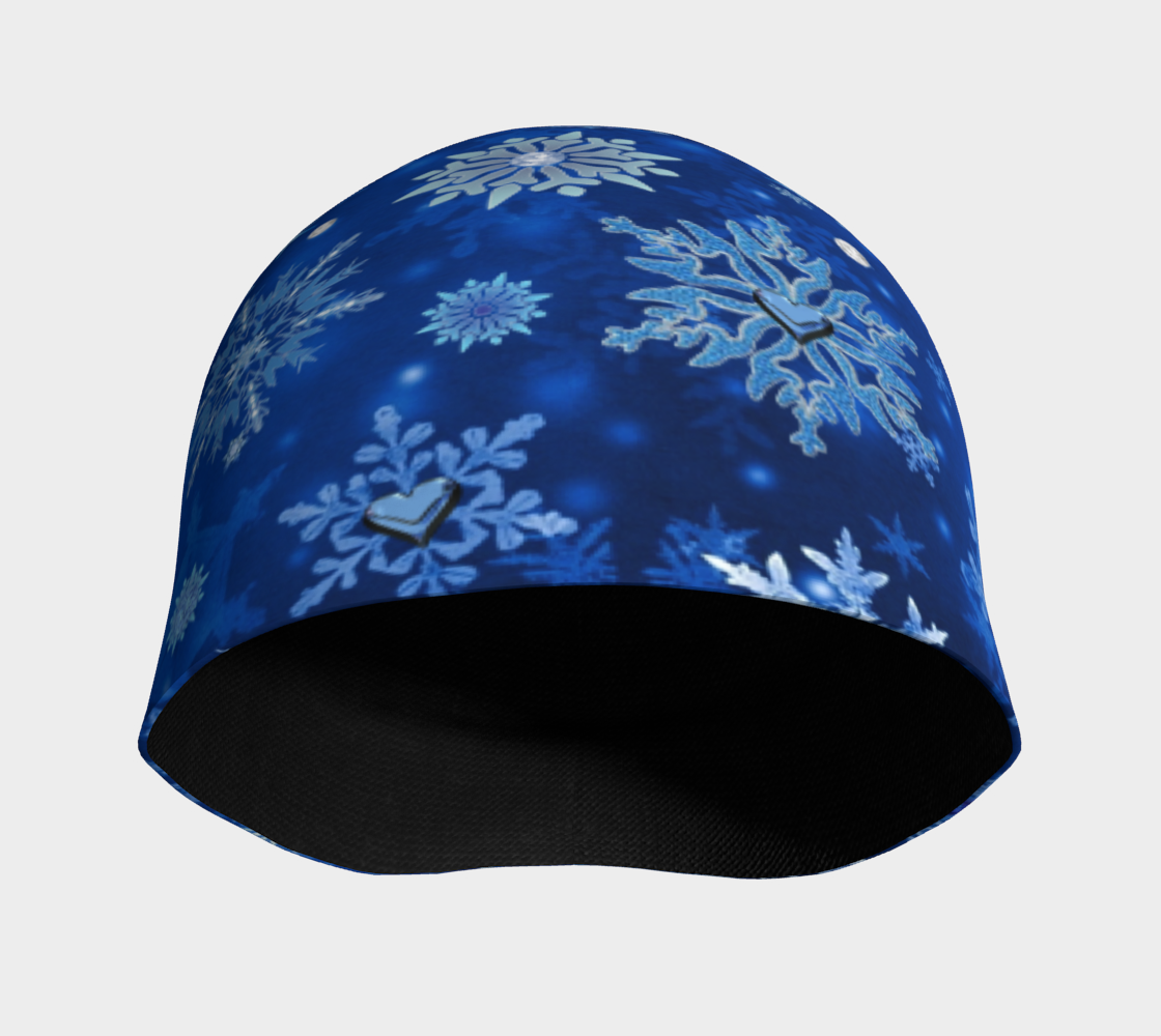 Blue Snowflakes Christmas Winter Holidays preview #3