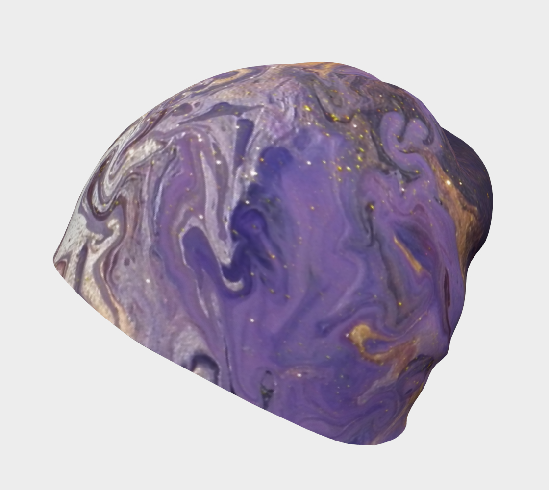 Aperçu de Amethyst Midnight Beanie #2