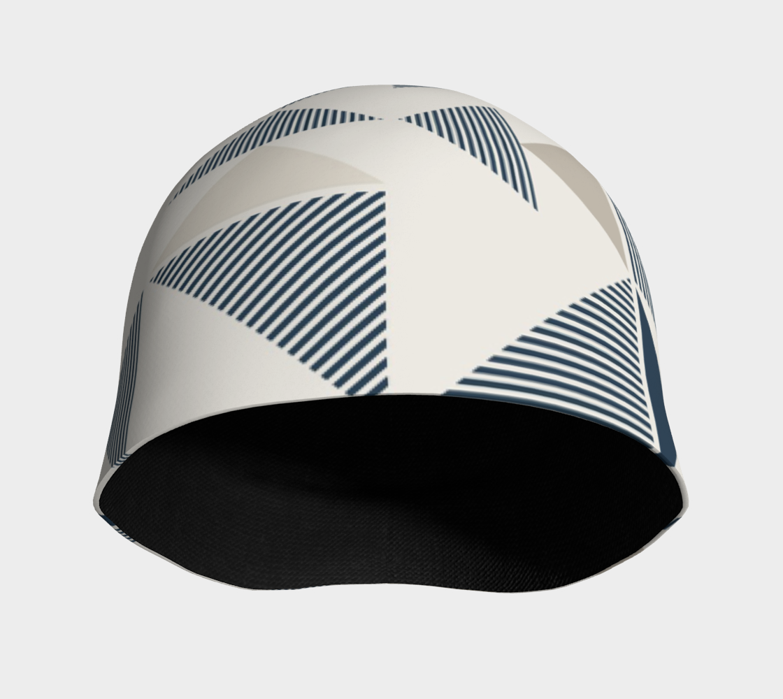 Blue And Beige Abstract Triangles preview #3