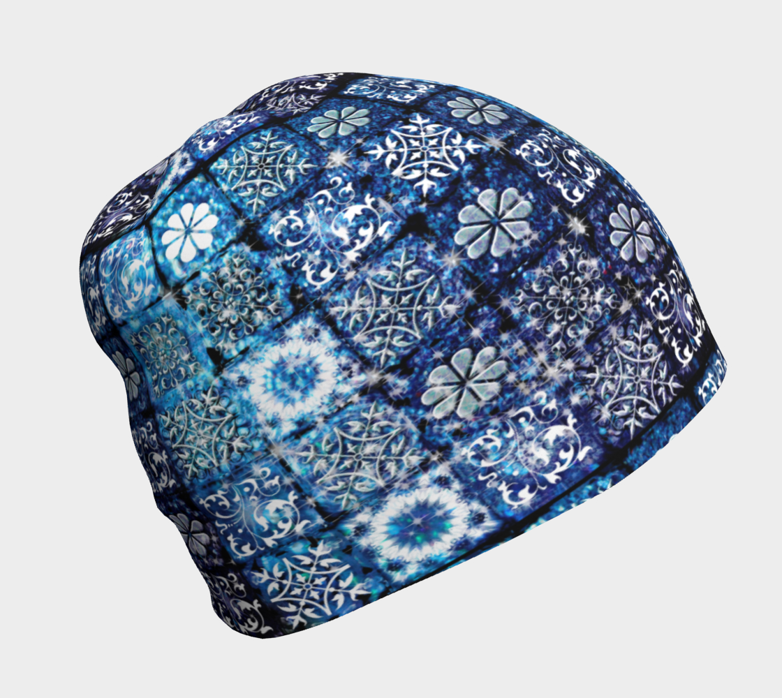 Blue Ice Crystals Hat preview