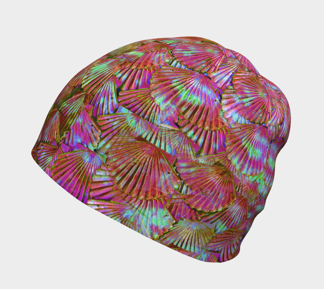 Aperçu de Peachy Keen Mermaid Scale Beanie #2