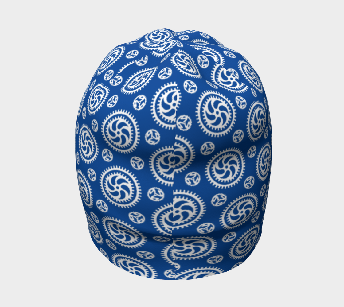 Aperçu de Bike Chainring Beanie - blue #4