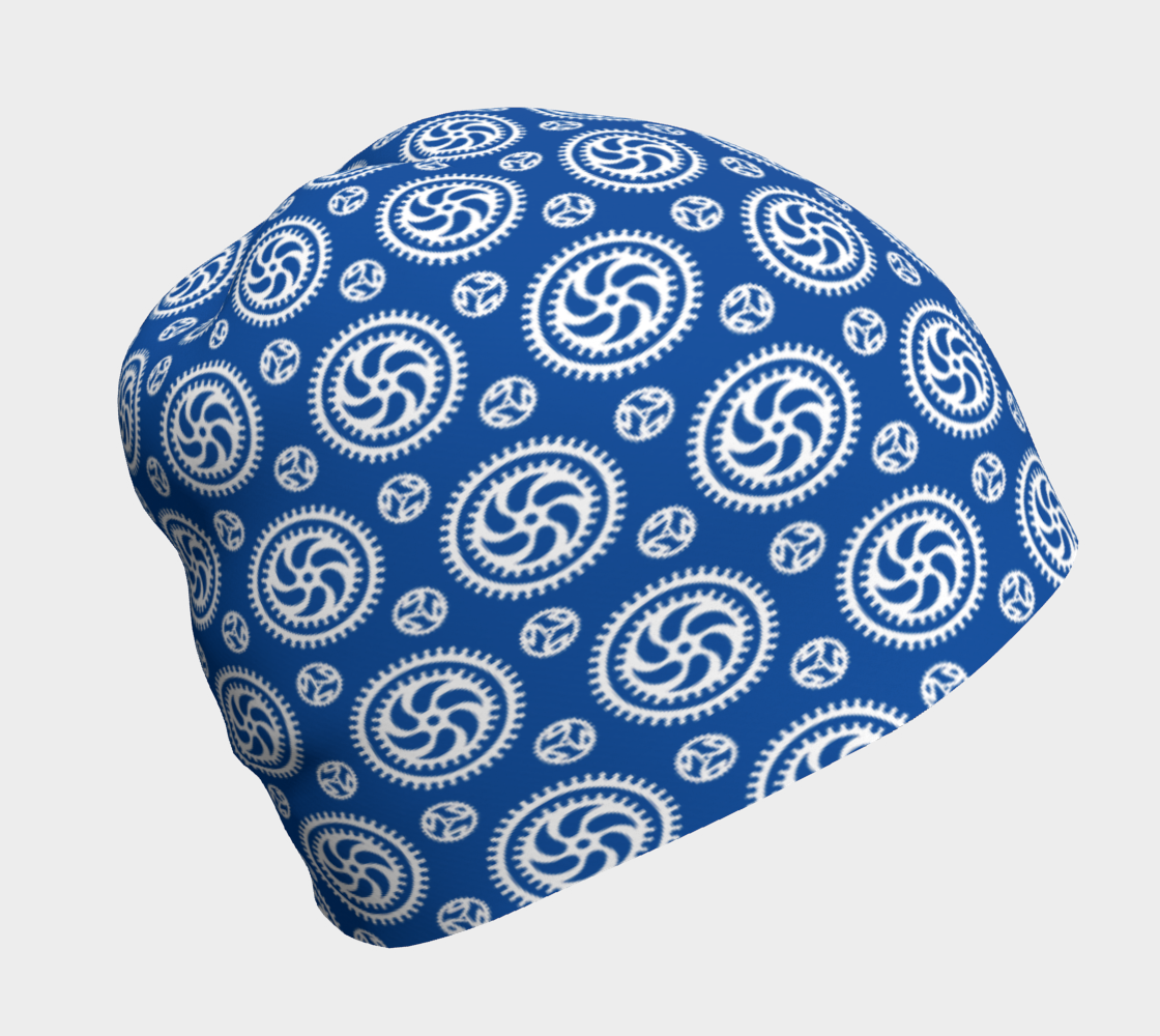 Aperçu de Bike Chainring Beanie - blue #1