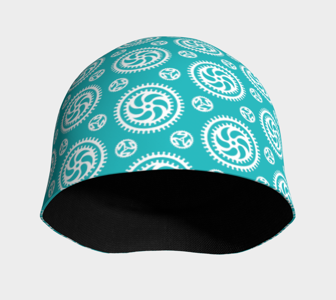 Aperçu de Bike Chainring Beanie - aqua #3