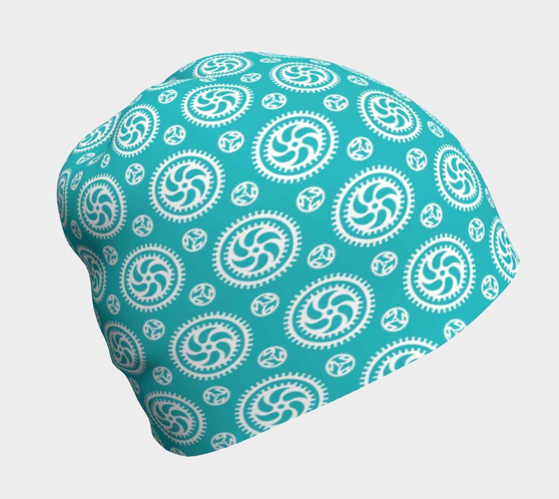 Aperçu de Bike Chainring Beanie - aqua #1