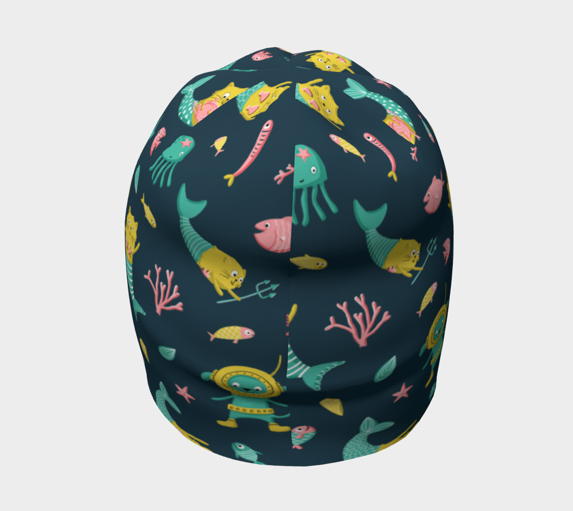 Aperçu de Mercats & Purrmaids - Beanie #4