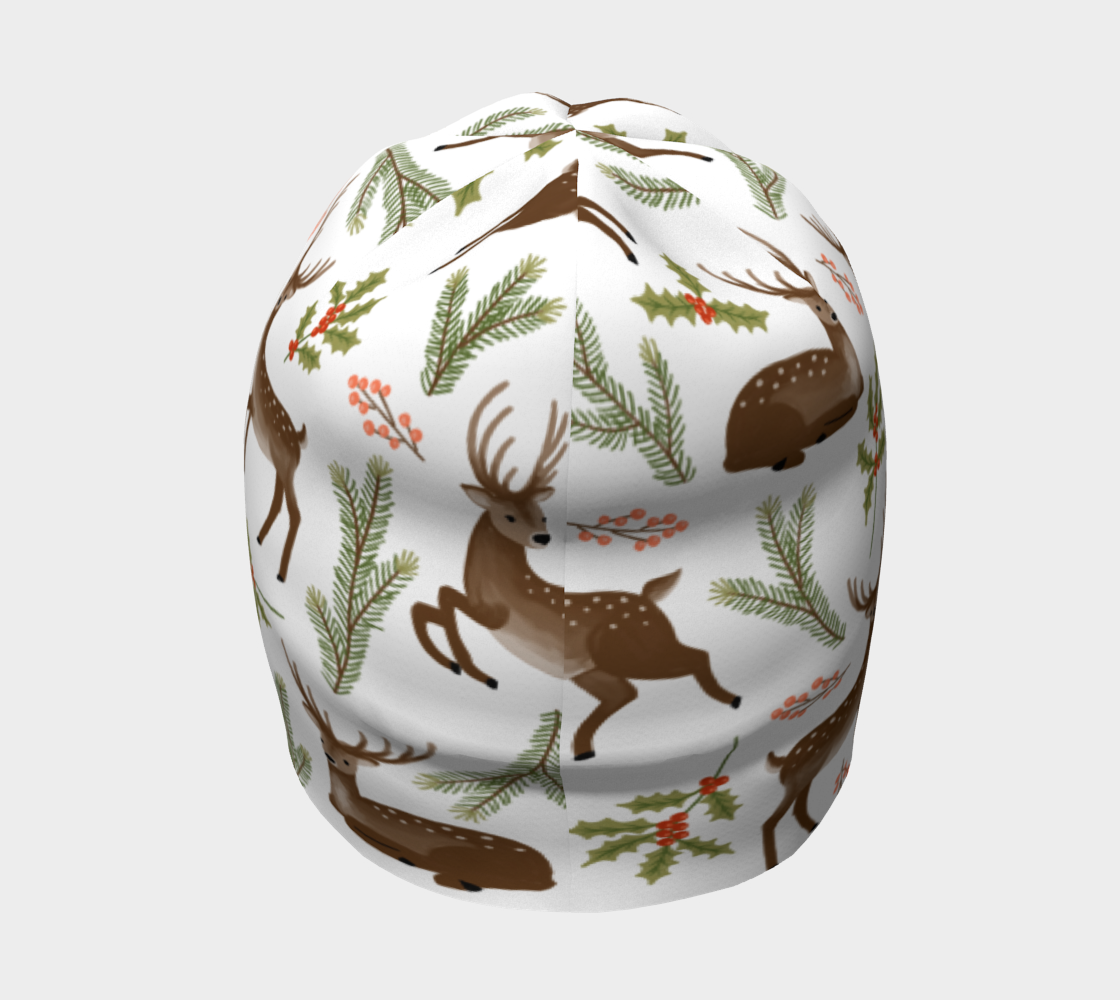 Winter Deer - Beanie preview #4