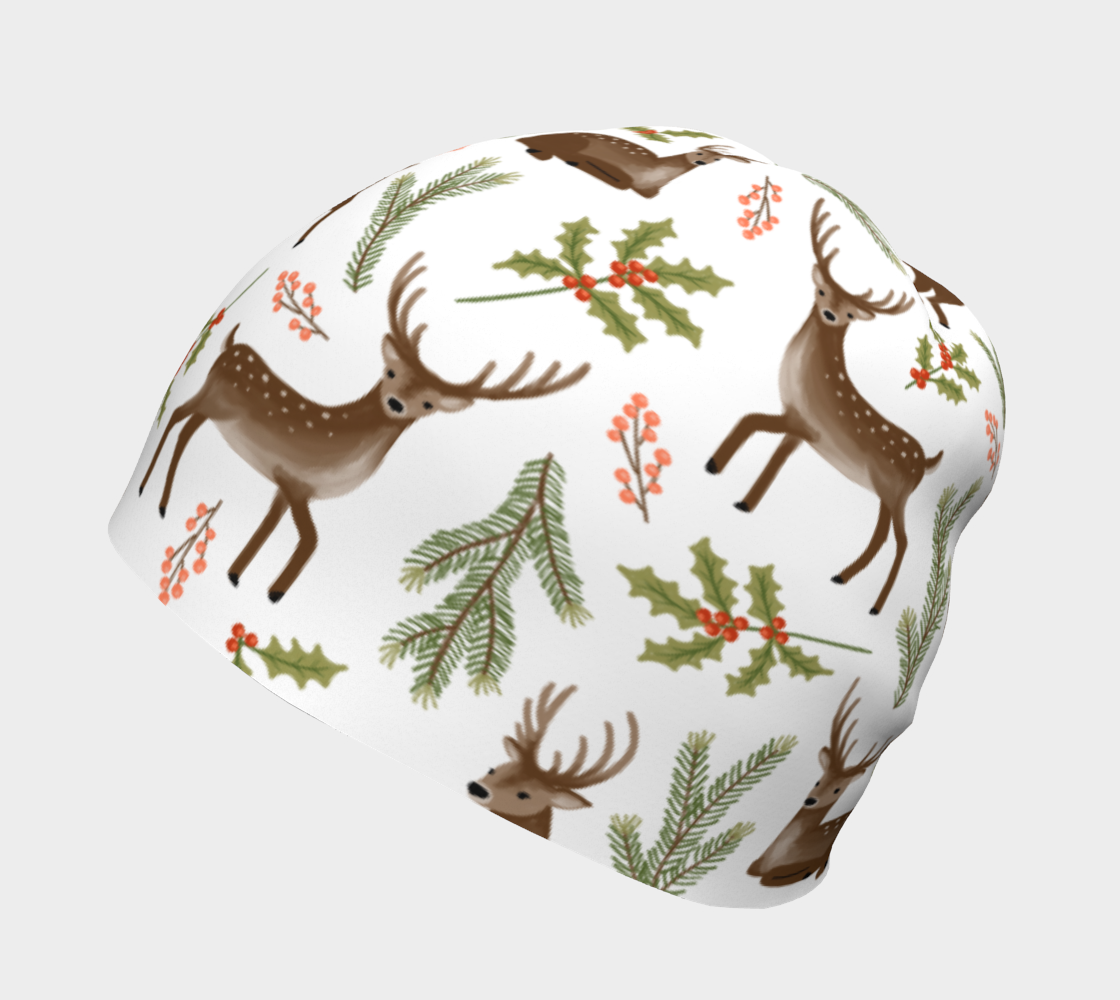Winter Deer - Beanie preview #2