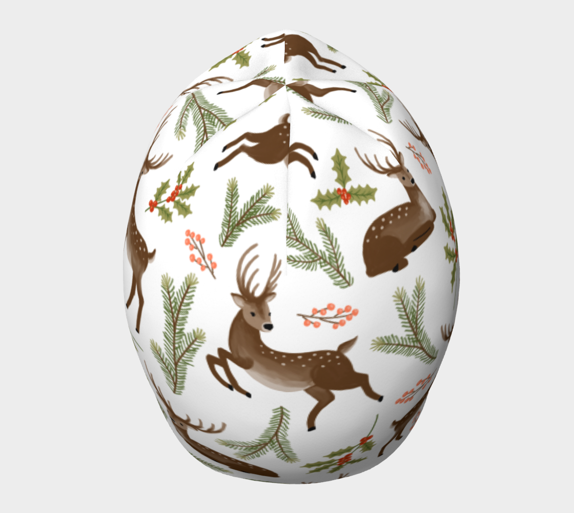 Winter Deer - Beanie preview #5