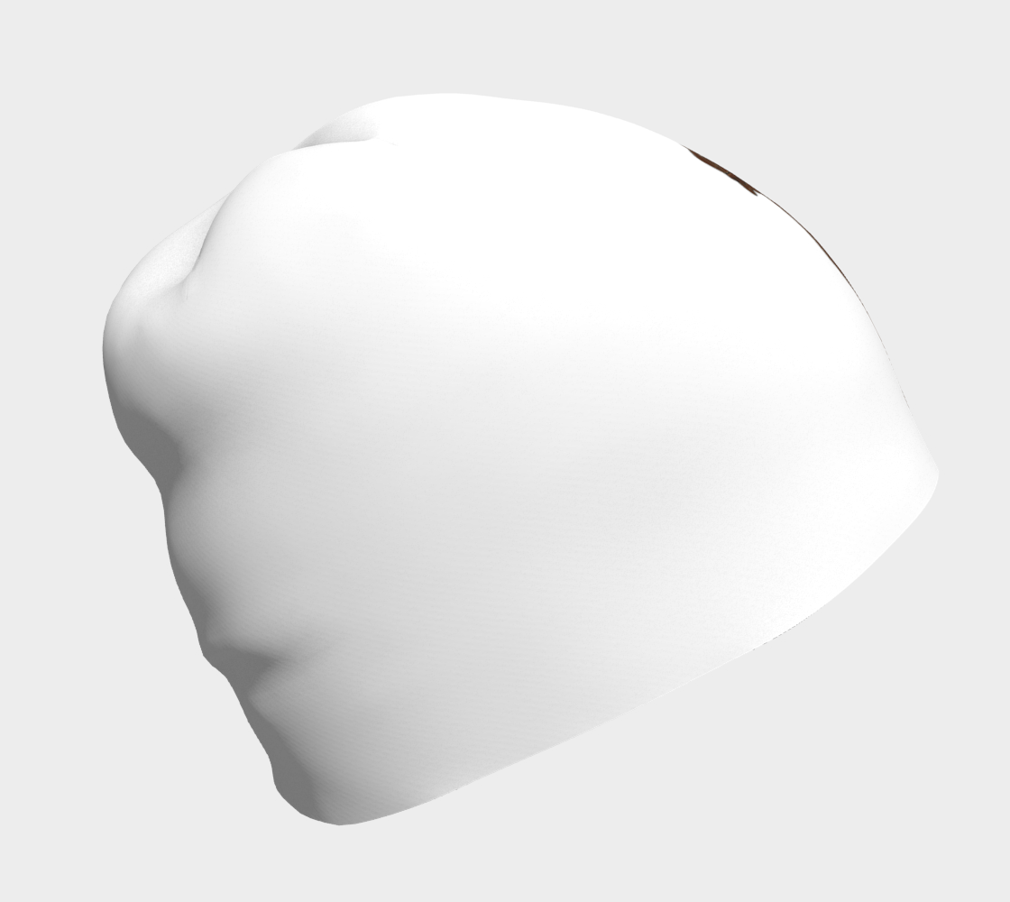 Labrador Retriever chocolate cartoon beanie preview #1