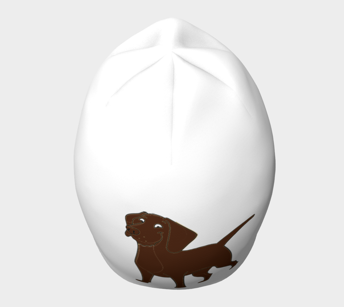 Labrador Retriever chocolate cartoon beanie preview #5
