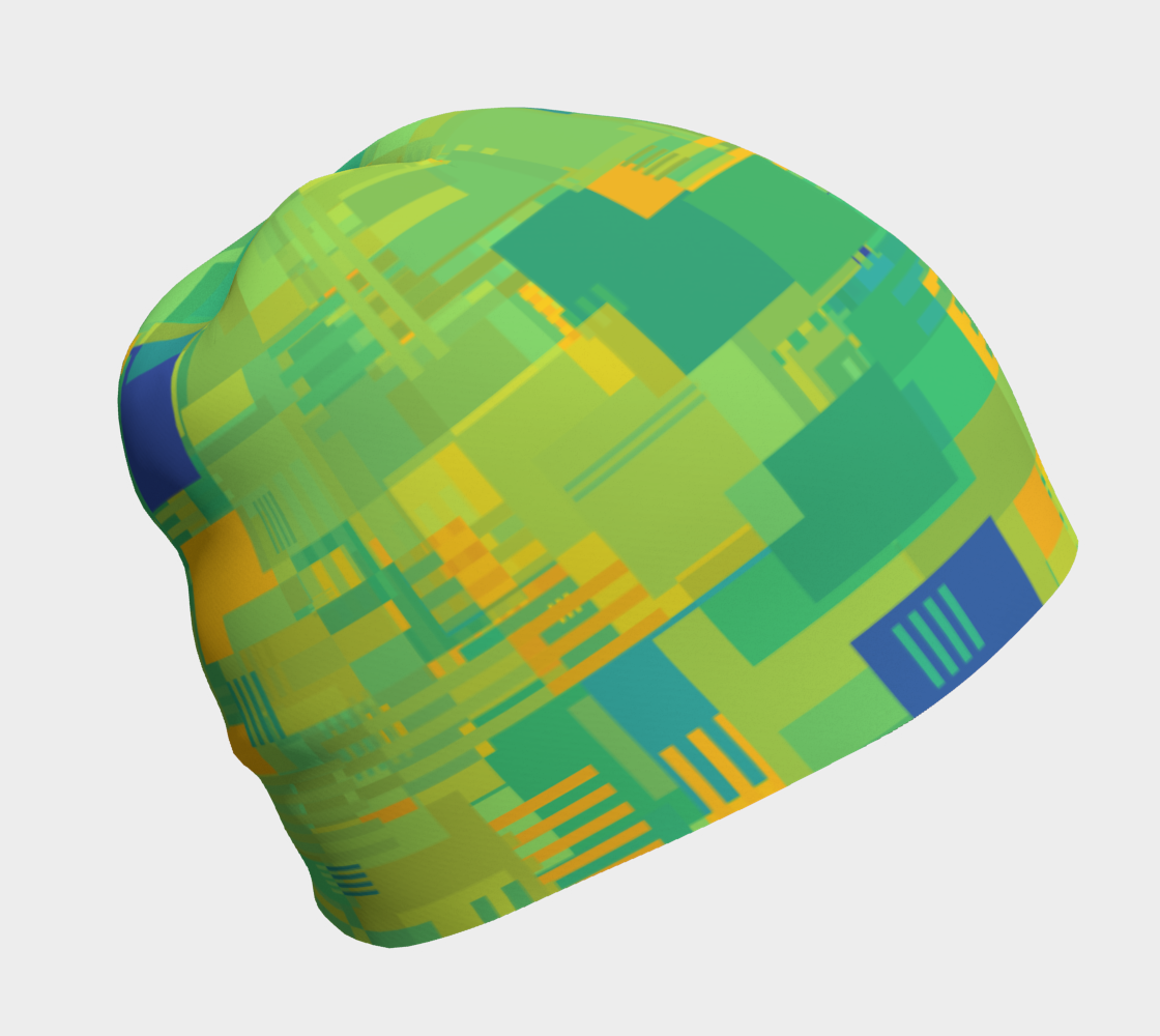 Random Shapes Pattern (Green, Yellow, BLue) preview