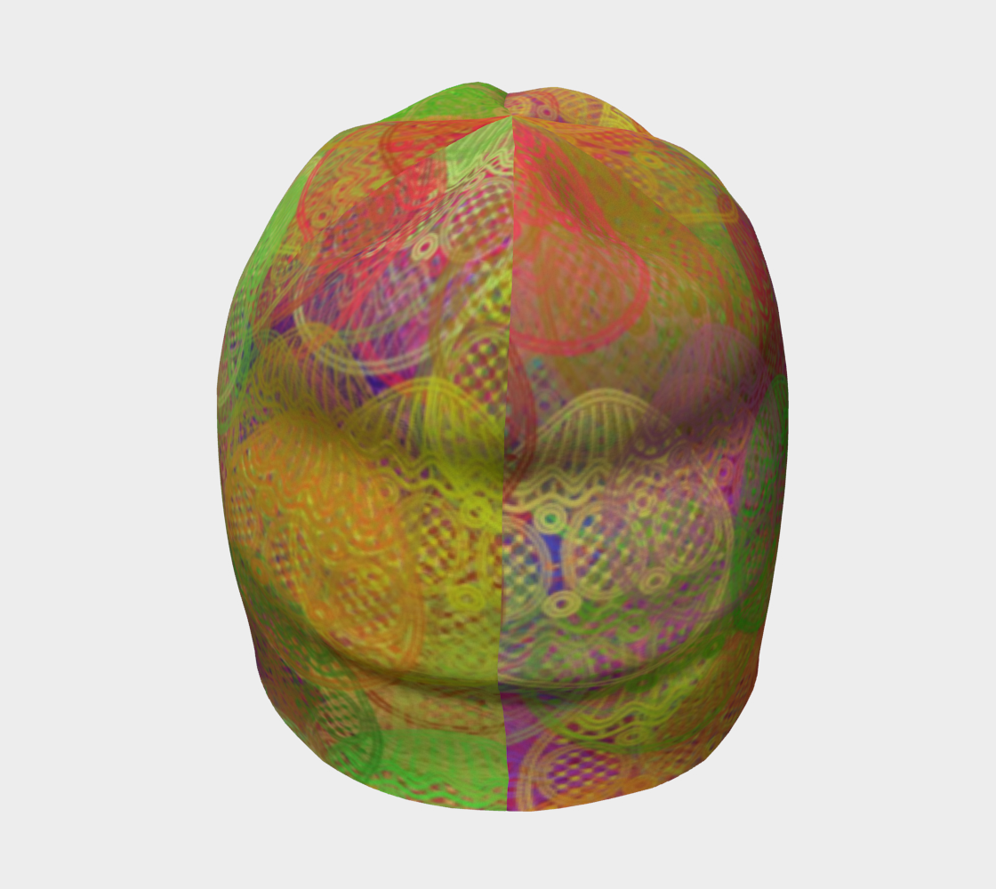 Easter Eggs Stamps Beanie preview #4