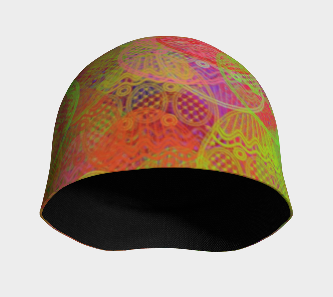 Easter Eggs Stamps Beanie preview #3