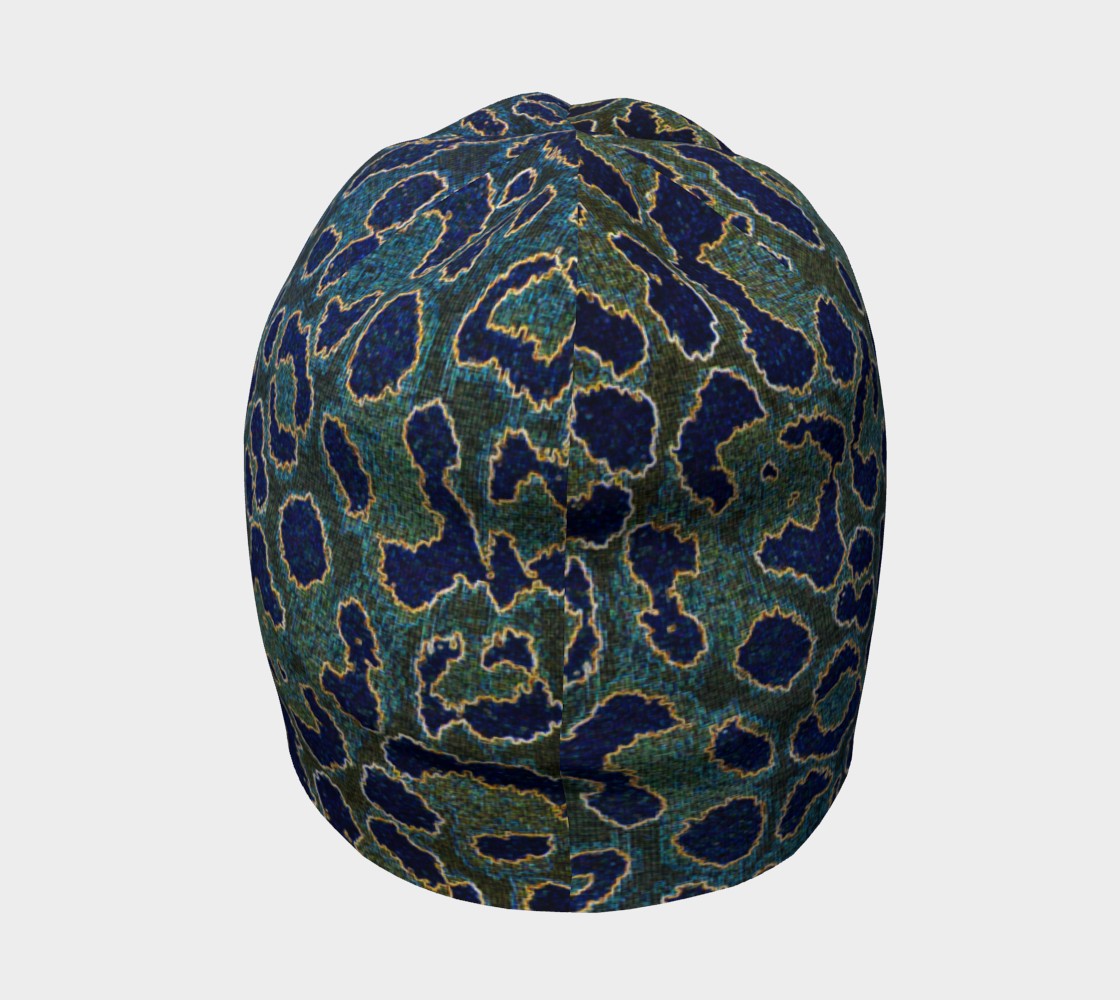 Green Blue Amphibian Abstract Pattern preview #4