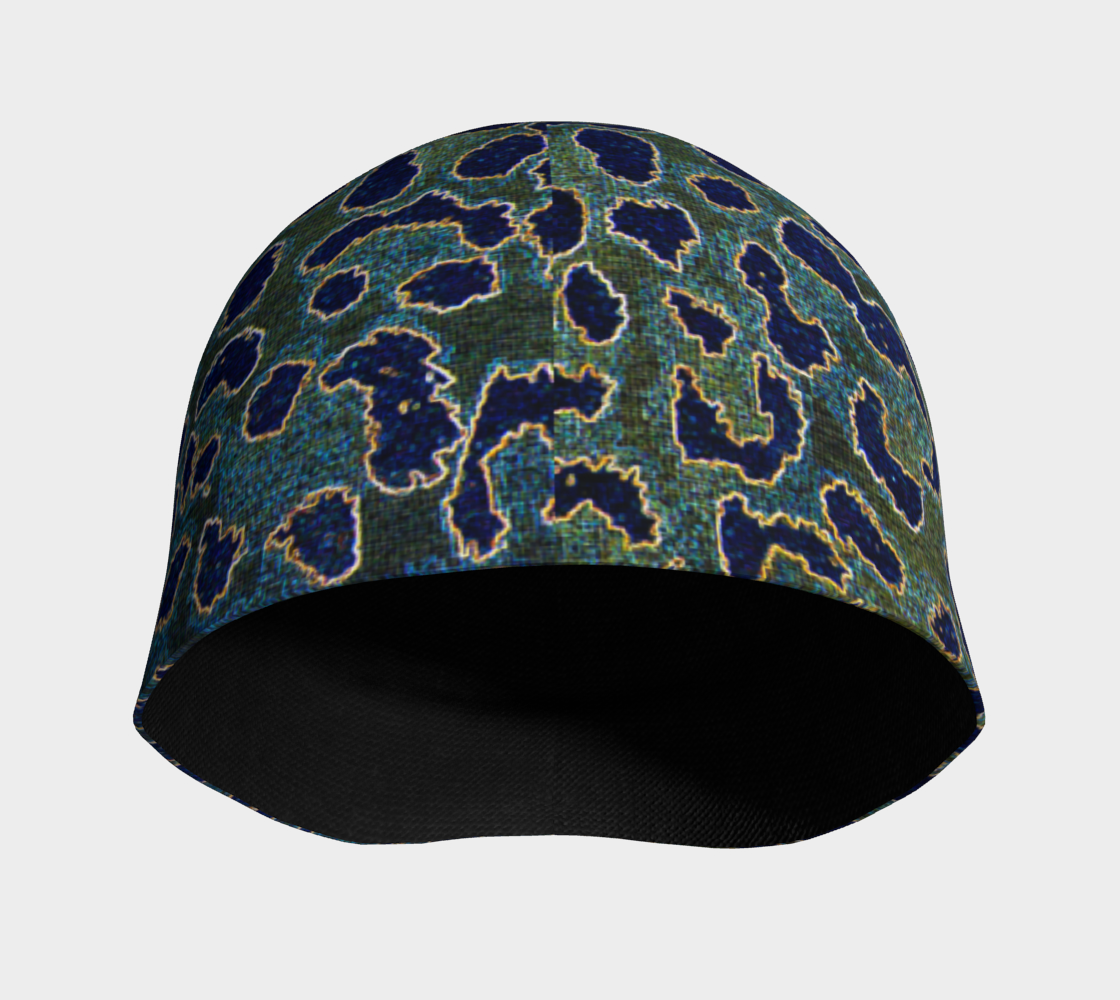 Green Blue Amphibian Abstract Pattern preview #3
