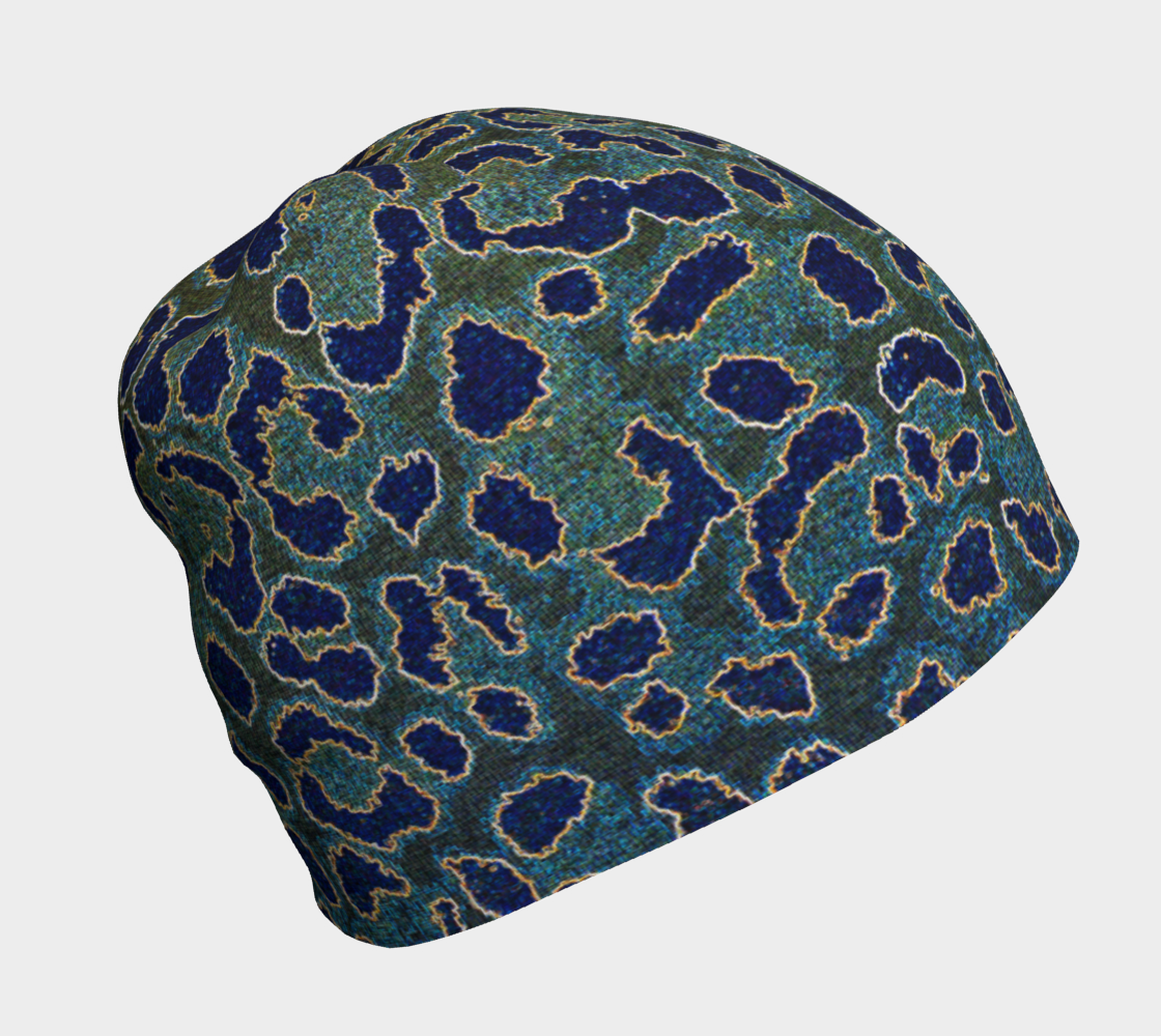 Aperçu de Green Blue Amphibian Abstract Pattern