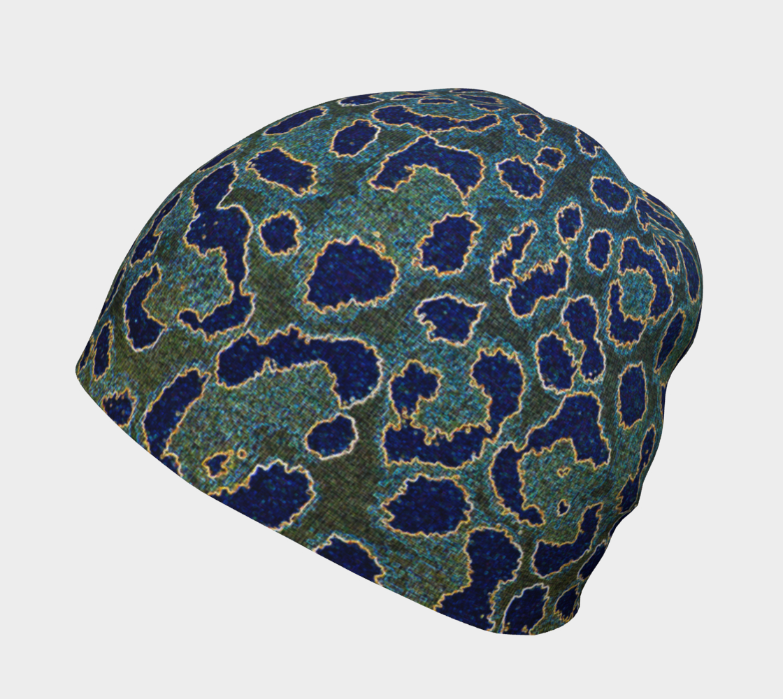 Green Blue Amphibian Abstract Pattern preview #2