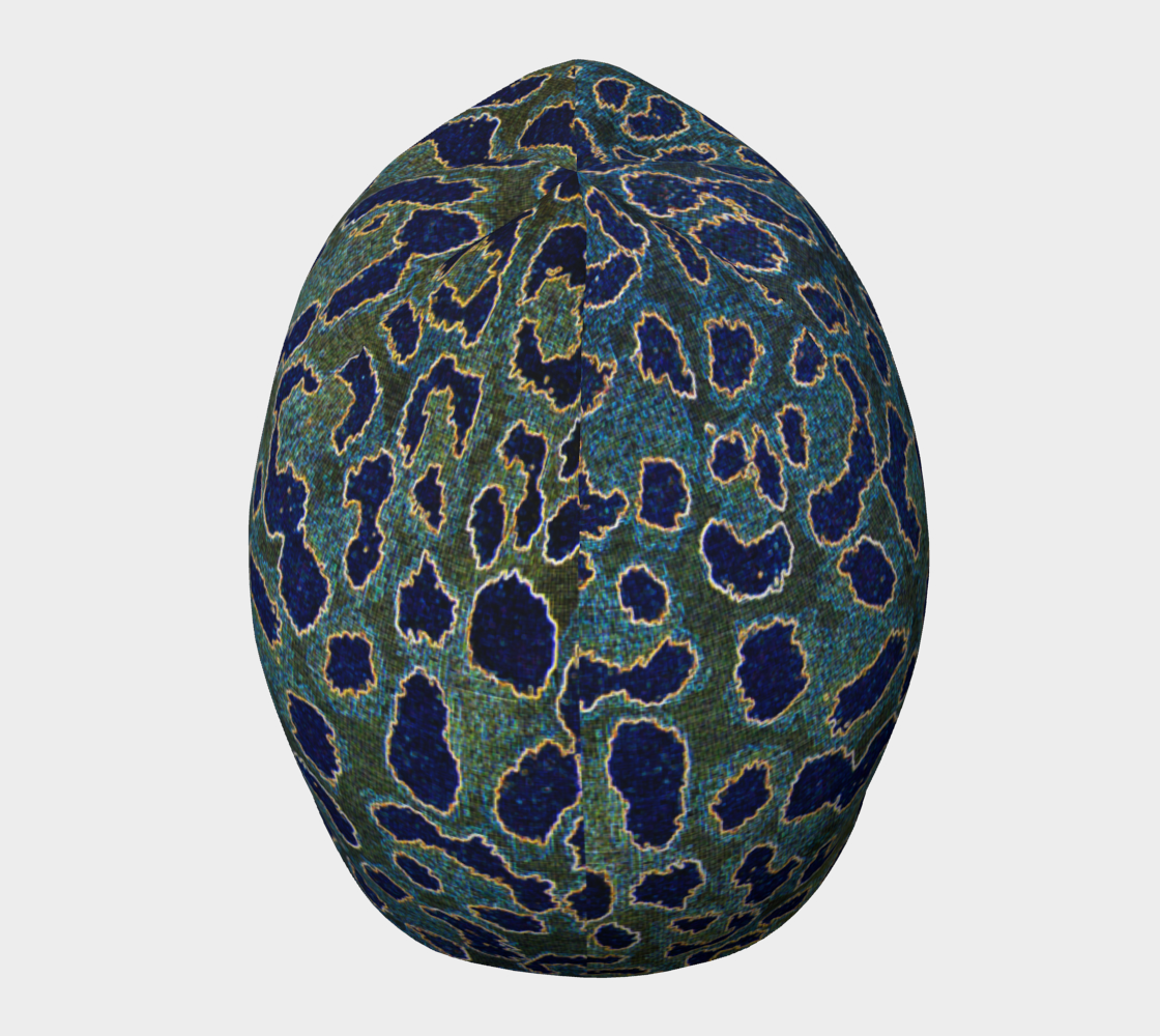 Green Blue Amphibian Abstract Pattern preview #5