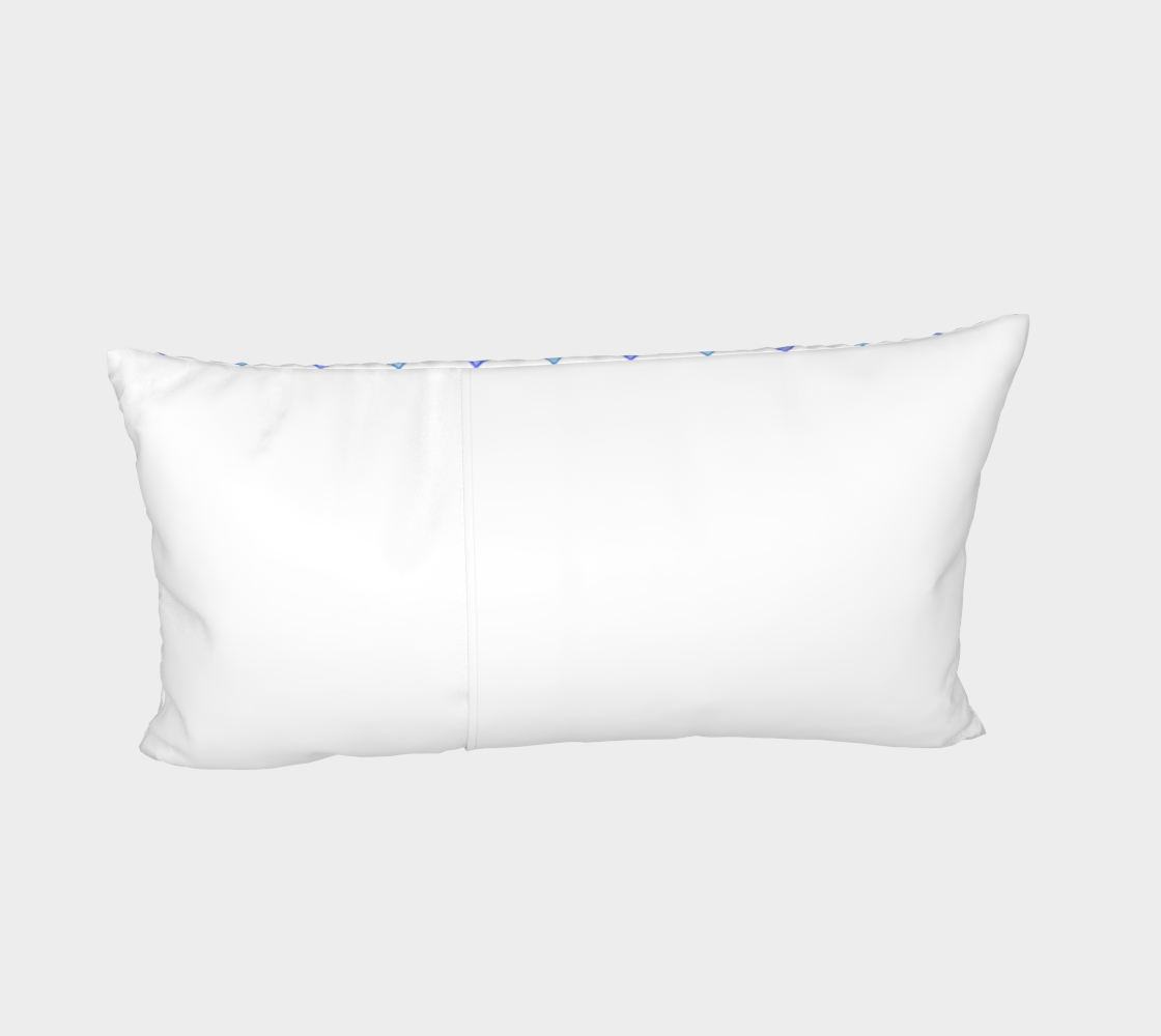 Blue raindrops Bed Pillow Sham preview #4