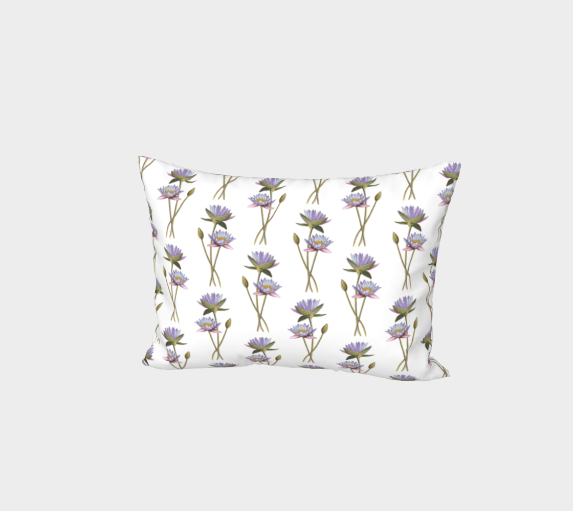 Lotus flowers pattern Bed Pillow Sham preview