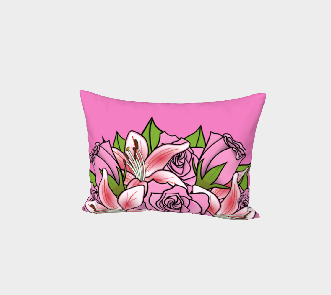 Bouquet of Flowers Bed Pillow Sham preview