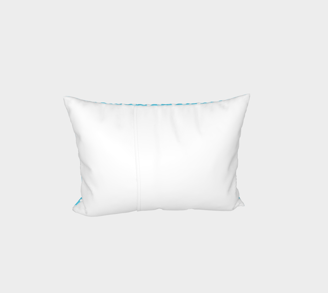 Aperçu de All About the Dots Bed Pillow Sham - Blue #3