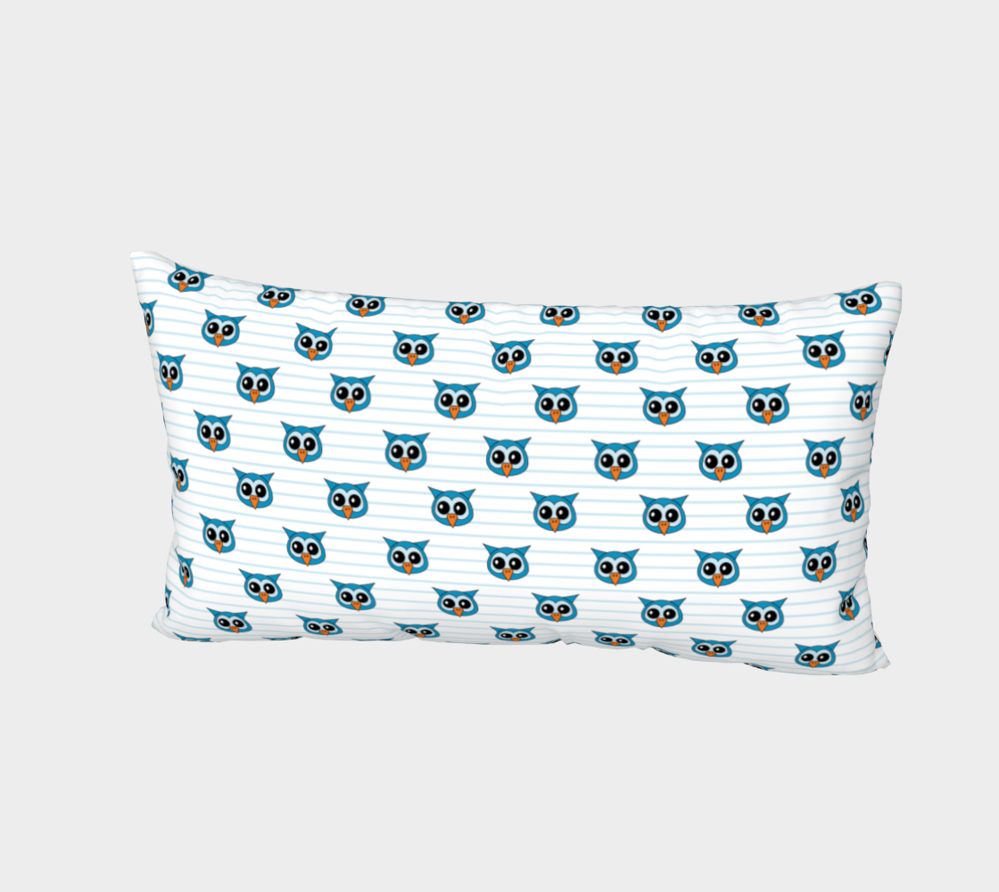 Oliver the Owl Bed Pillow Sham preview #2