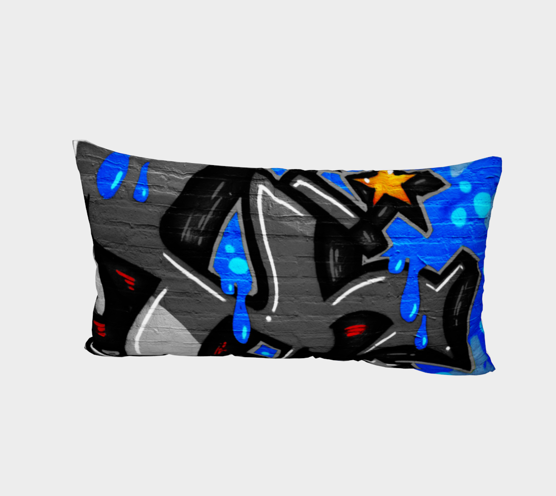 Graffiti 3 Bed Pillow Sham preview #2