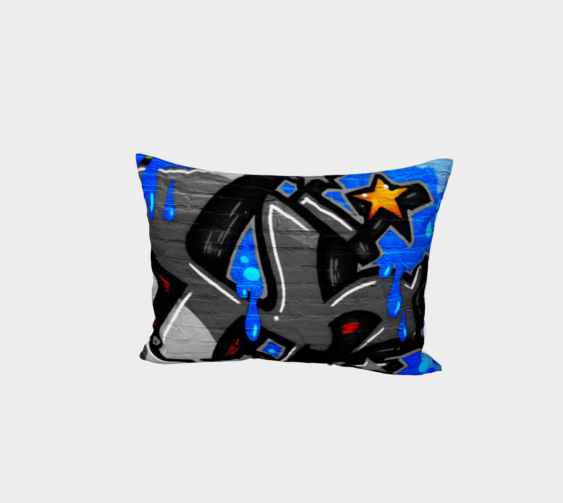 Graffiti 3 Bed Pillow Sham preview #1