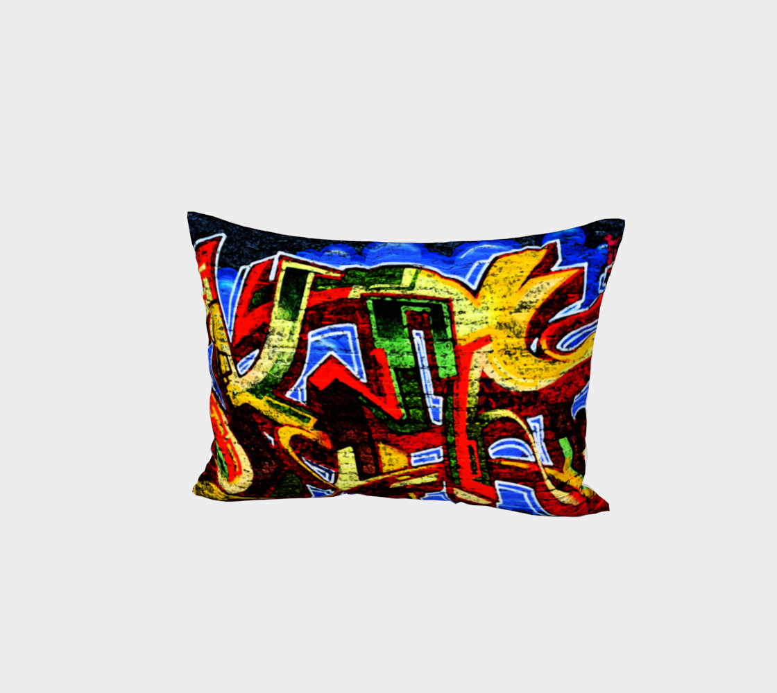 Graffiti 17 Bed Pillow Sham preview #1