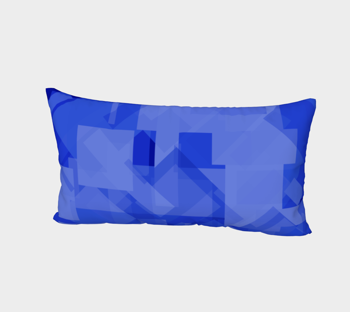 Blue is Better Bed Pillow Sham preview #2