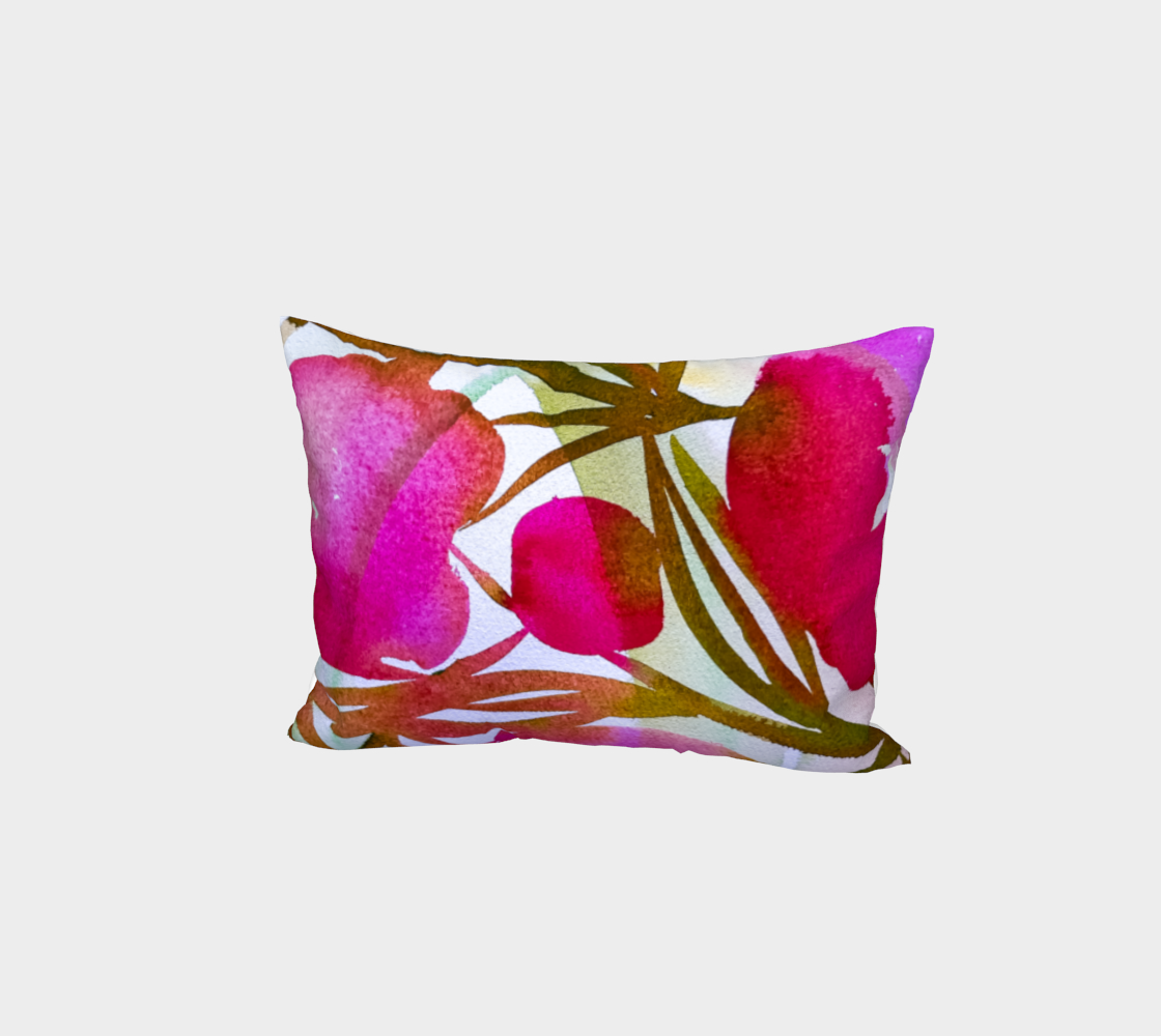 Abstract Peony Bed Pillow Sham preview