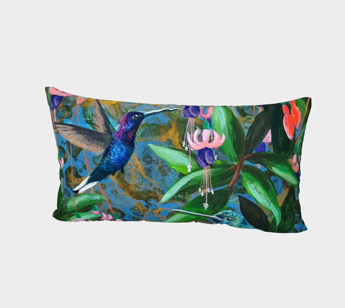Hummingbird (Sig) Bed Pillow Sham preview #2