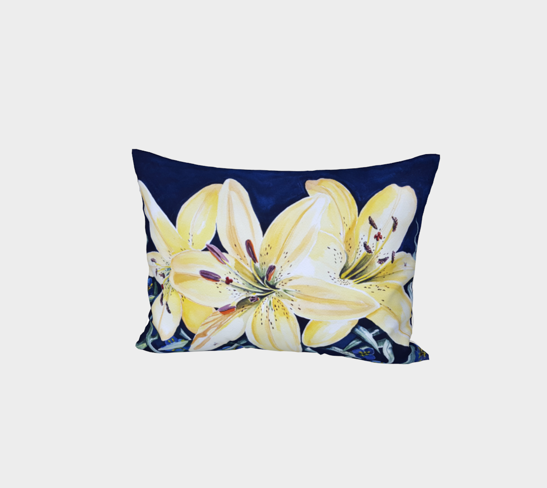 Yellow Lilies (Sig) Bed Pillow Sham preview