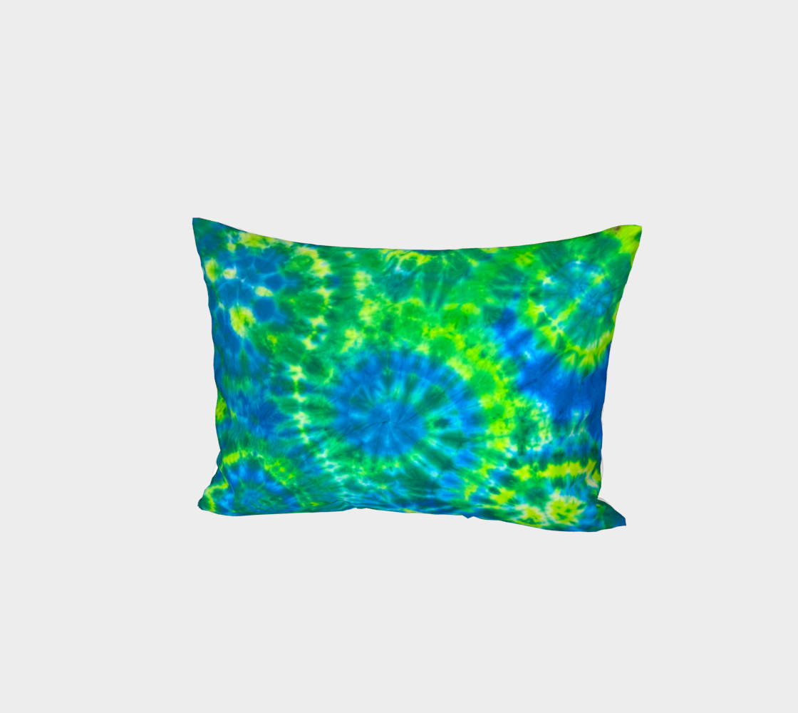 Trippy blue/green whirl 3D preview