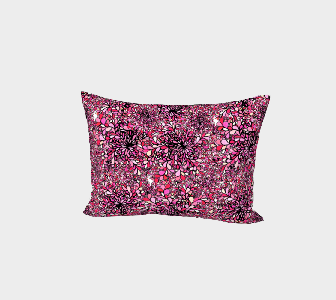 Raspberry Splash - Bed Pillow Sham preview