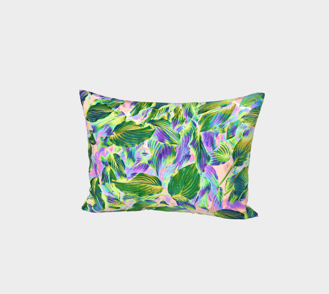 Happy Leaves Bed Pillow Sham preview