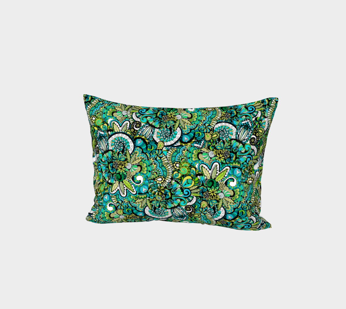Tropical Illusion - Bed Pillow Sham preview