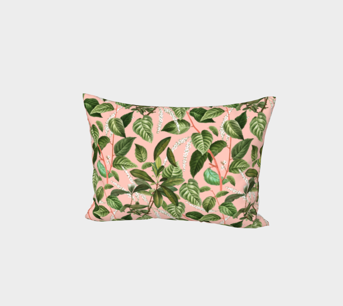 How Lovely Is the Silence of Growing Things Bed Pillow Sham preview