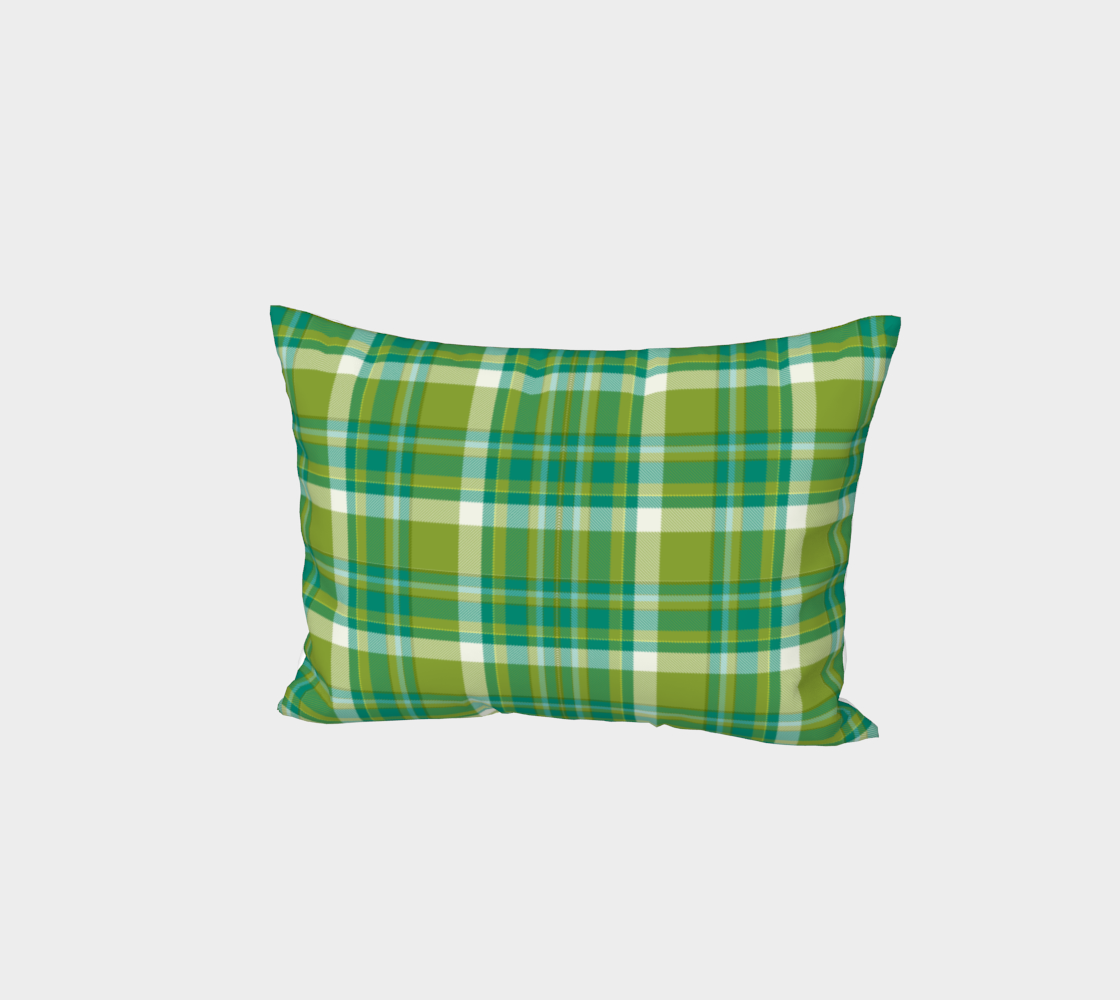 Green Plaid Pillow Shams preview