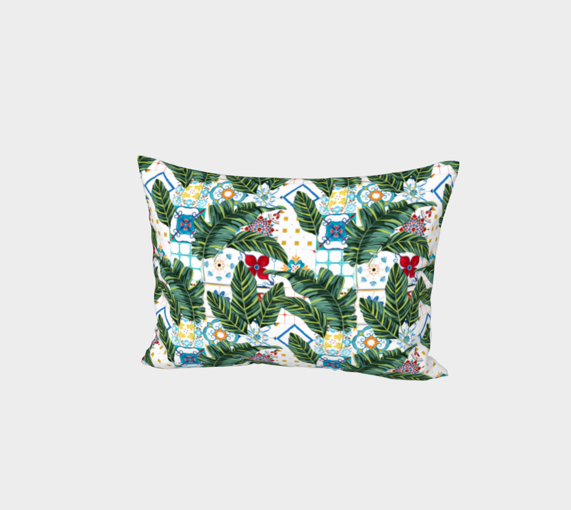 Plant a Garden In Which Strange Plants Grow & Mysteries Bloom Bed Pillow Sham preview