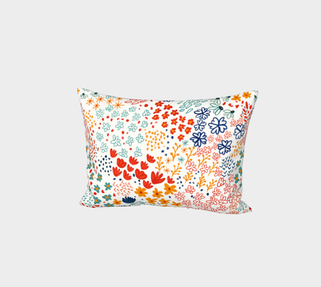 My Soul Made Meadow Flowers Bed Pillow Sham preview