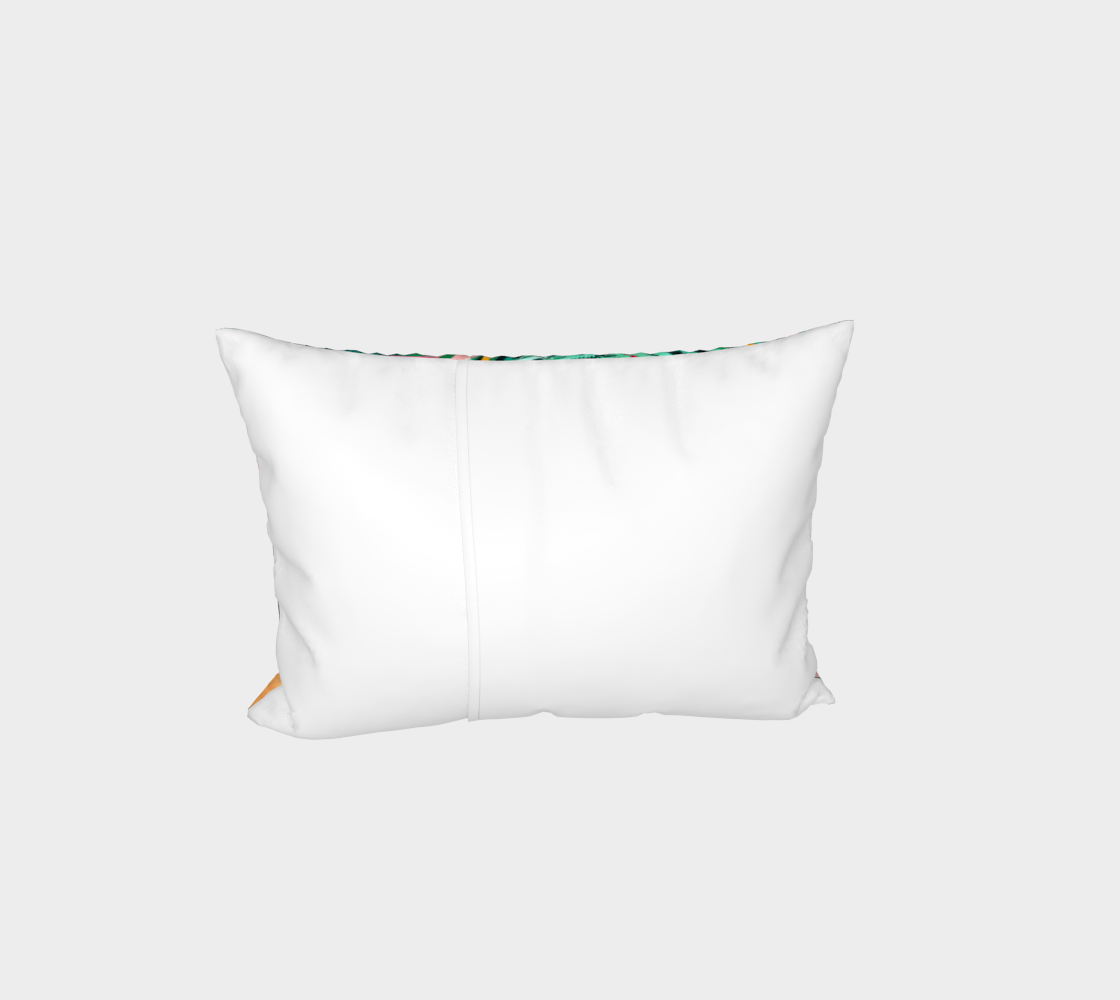 I'm All About Palm Trees & 80 Degrees Bed Pillow Sham preview #3