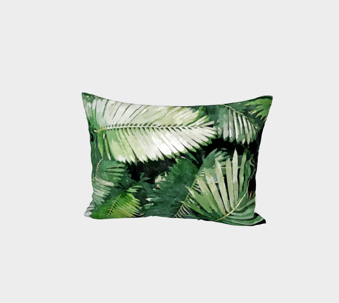 Life is better with palm trees Bed Pillow Sham preview