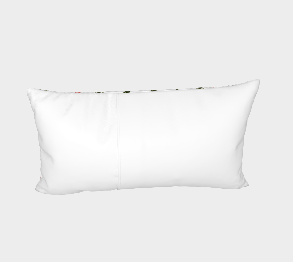 Sap green branches and berries pillow sham preview #4