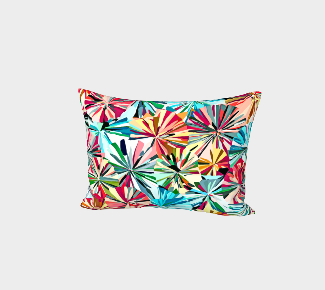 Paper Fans Abstract Bed Pillow Sham preview